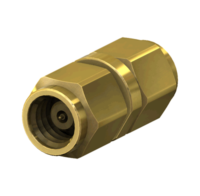 1.00mm Male to 1.00mm Male RF Adapter